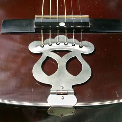 Yamaha Nippon Gakki Dynamic Guitar No.10B Red Label 1961 Maroon+Original Semi Hrad Case image 20