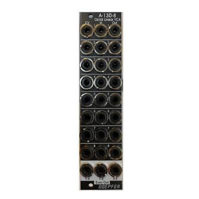 Doepfer A-130-8V Octal Linear VCA Eurorack Module (Black) image 1