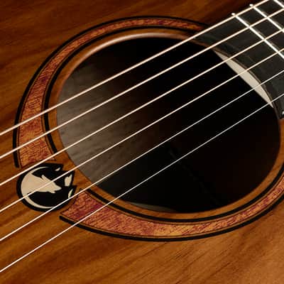 LAG SAUVAGE-ACE Sauvage Auditorium Cutaway Acoustic Electric w/Hybrid Gigbag, Eco-friendly design - B STOCK image 8