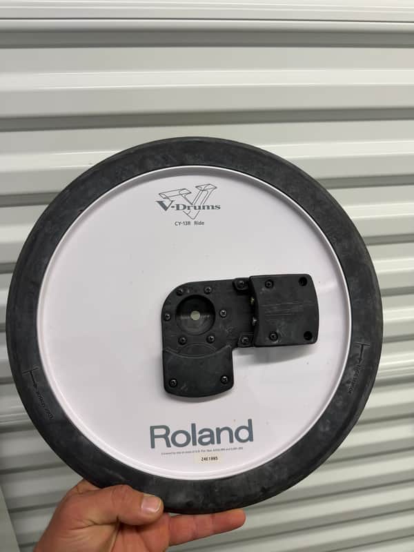 Roland CY-13R V-Cymbal 13" Ride Pad 2010s - Black image 1