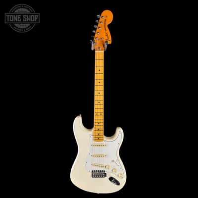Fender Limited Edition American Vintage II 1973 Stratocaster MP Olympic White w/case image 2