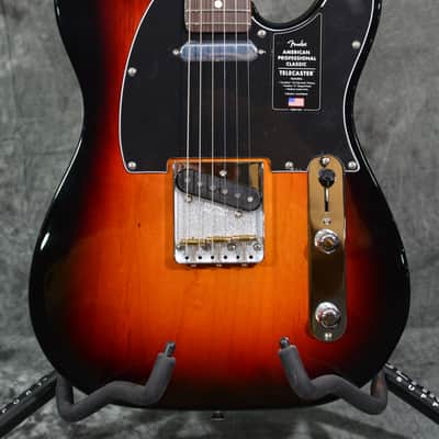 Fender American Professional Classic Telecaster 3-Color Sunburst w/ FREE Same Day Shipping image 1