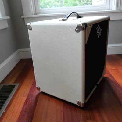 Tone Tubby Cube 1x12 Cabinet w/ Avatar Hellatone 60 (Celestion Vintage 30) - Cream/Oxblood image 7