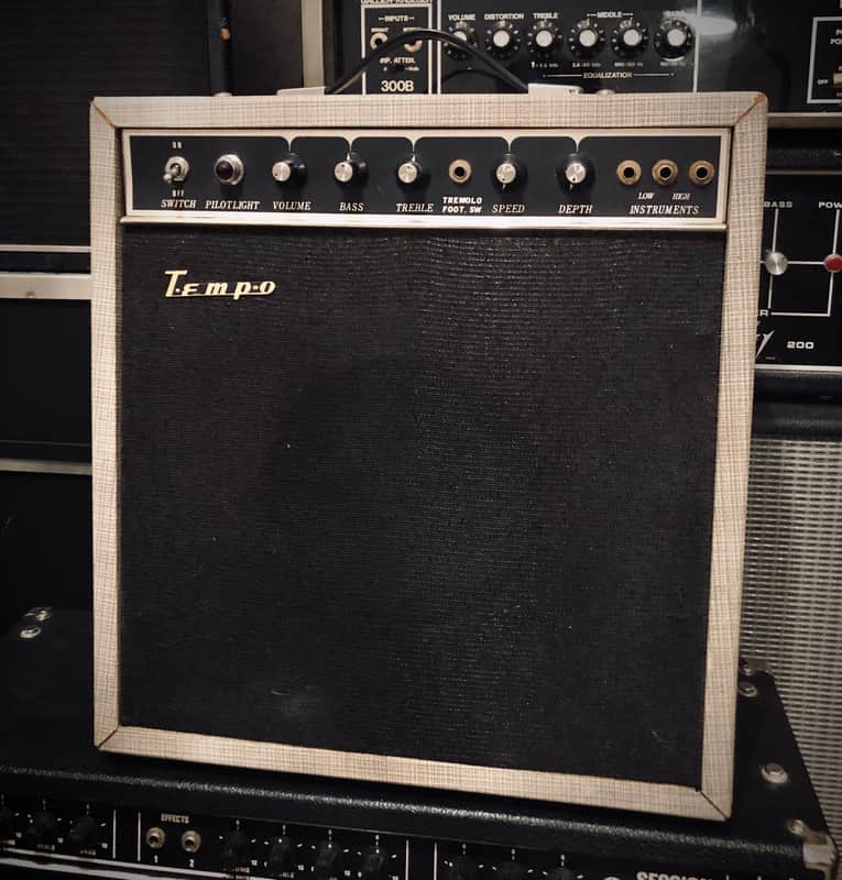 1960s Tempo by Univox 5w 1x8 Tube Combo Amplifier Japan image 1