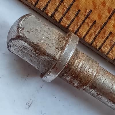 Gretsch 2 5/8"Nickel T-Rod Snare/Tom Drum 12-24 Tension Vintage Step Broadkaster image 2
