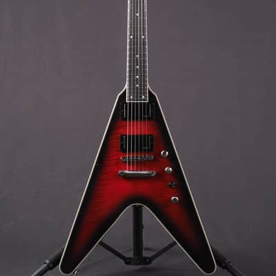 Epiphone Dave Mustaine Signature Flying V Prophecy - Aged Dark Red Burst image 3