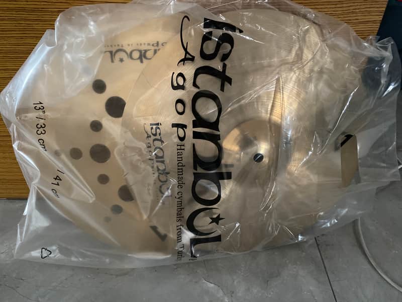 Istanbul Agop 14” Xist Ion Brilliant Hi-hats (Pair) image 1