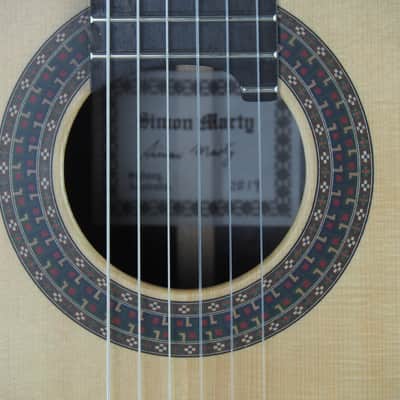 New Simon Marty classical guitar  spruce top image 3