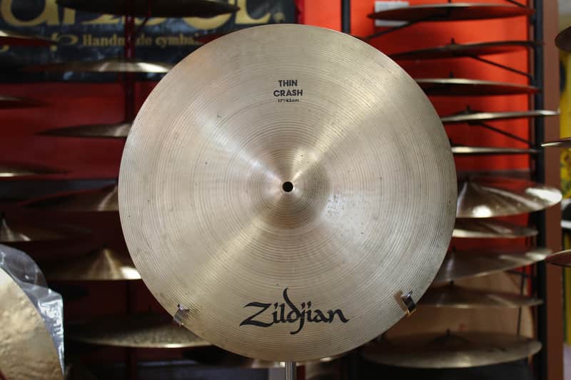 1990s Zildjian 17" A Thin Crash 1215g image 1