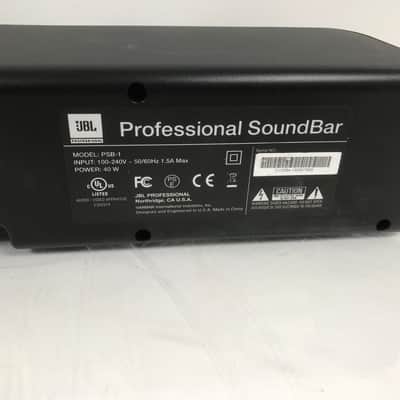 JBL Professional Pro SoundBar PSB-1 2.0 Sound Bar Speaker image 5