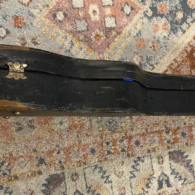 Vintage 1930s–early 40s 00 12-fret Lifton hardshell case for Martin 00-21 00-28 00-41 Gibson L-00 National image 5