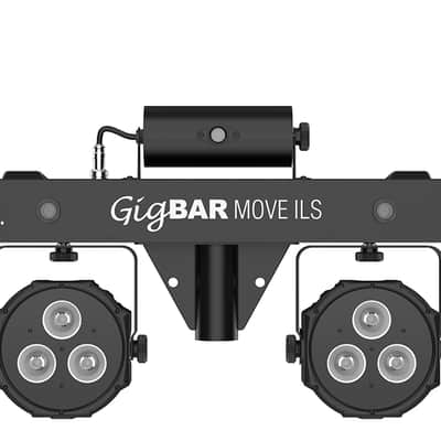 (2) Chauvet DJ GIGBAR MOVE ILS Moving Head/Derby/Wash/Laser/Strobe Lights+Hazer image 8