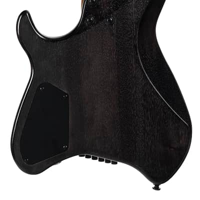 Cort Space G6MS Semi Gloss Trans Black w/Gigbag (B Stock) image 2