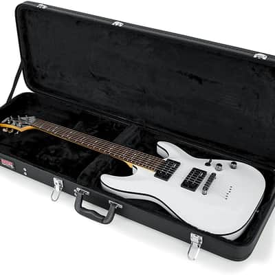 Gator Cases Hard-Shell Wood Case for Standard Electric Guitars; Fits Fender Stratocaster/Telecaster image 6