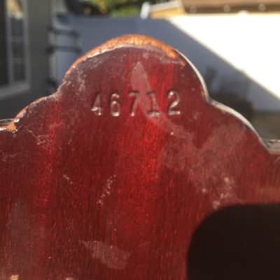 Guild Starfire II Bass 1970-Needs Full Restoration-Bad Headstock Break/Repair-For Parts/Repair image 16
