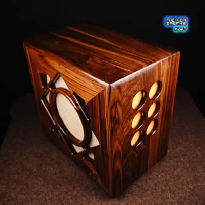 1x12 Cab | Walnut "Sunflower" | Loaded: Jensen P12R Alnico 8ohm 25watts | #143 image 14