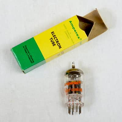 Amperex 7025 / 12AX7 Tube Sleeve – Set of 5 – 3 NOS, 2 Strong Used – All Test High image 3