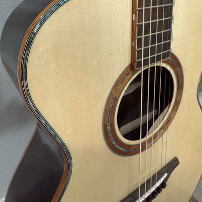 Furch Red OM-LR Alpine Spruce/Rosewood Koa Binding Abalone Purfling Hardshell Case image 13