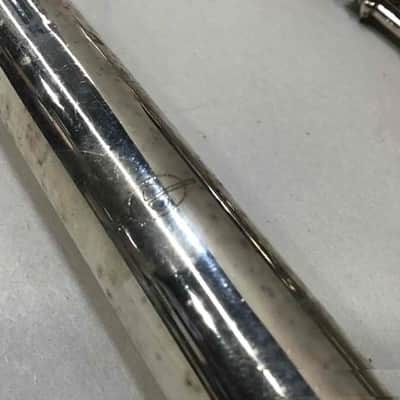 Emerson EF1 Model Flute Silver Plate, USA, Very Good Condition image 6