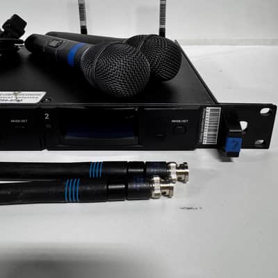 Audio-Technica 5000 Series Dual Wireless Microphone System – AEW-R5200 w/ 2 Handhelds – 541–566 MHz image 2
