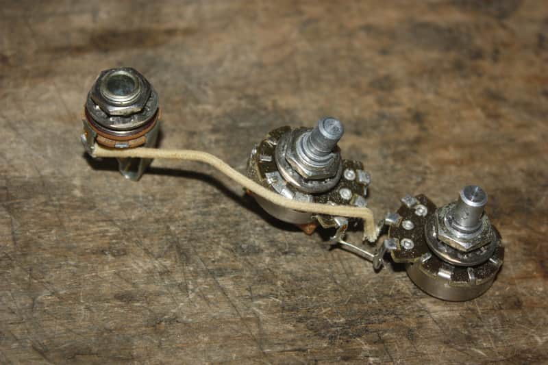 Fender Precision Telecaster Esquire Duo Sonic Musicmaster guitar bass pots harness 1957 1958 1956 image 1