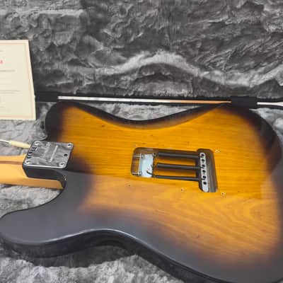 Fender Limited Edition Parallel Universe Series Strat Tele Hybrid 2018 - 2-Color Sunburst image 3