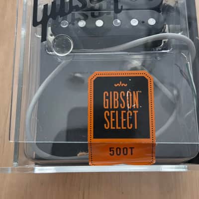 Gibson IM00T-DB 500T "Super Ceramic" Humbucker Double Black 2010s - Black image 1