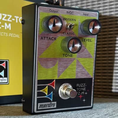 Maestro Fuzz-Tone FZ-M 2022 - Present - Yellow Graphic image 2