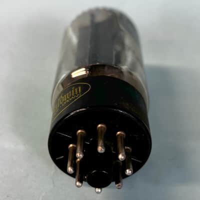 1960 Philco 5U4GB Vintage Baldwin Black plate Side Getter Rectifier Tube! T368 image 6