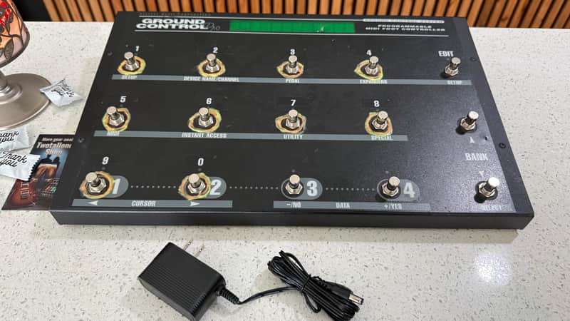 Michael "WHIP" Wilton's Queensrÿche Digital Music Corporation Ground Control Pro MIDI Foot Controller image 1