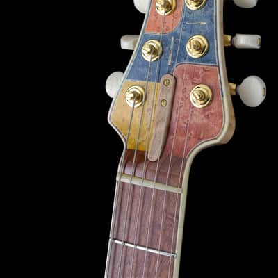 Jersey Girl Homemade Guitars “Coota-Coneysides” 2022 Multi Colored Inlaid Top, NEW (Authorized Deale image 19