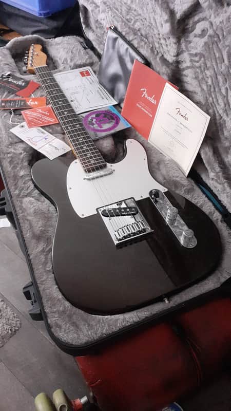 Fender American Ultra II Telecaster with Ebony Fretboard 2024 - Present - Texas Tea