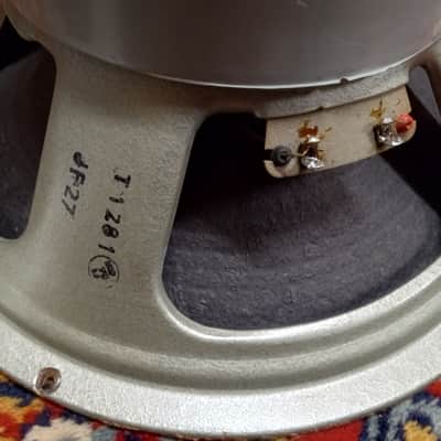 1973 Celestion G12H-30 Greyback Speakers T1281 55hz Pulsonic Cones 30 Watt RARE PAIR image 3