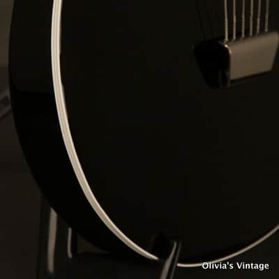 RARE 1960's GOYA/Hagstrom model JB-80 factory ACOUSTIC modular insert BLACK #004 image 14