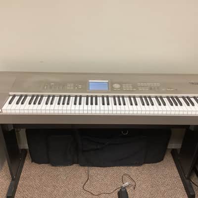 Korg Triton Studio 88-Key 120-Voice Polyphonic Workstation 2002 - 2005 - Silver image 1