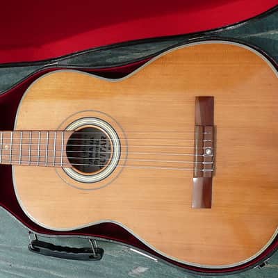 Yamaha Dynamic Guitar No.20 1963 Natural Japan Vintage + OHSC | Reverb
