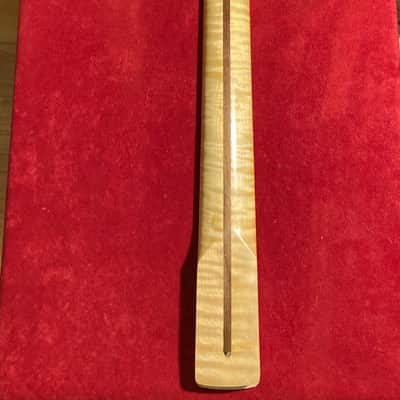 Unbranded Quality One Piece S Style Flame Maple Neck Laquered #1 image 5