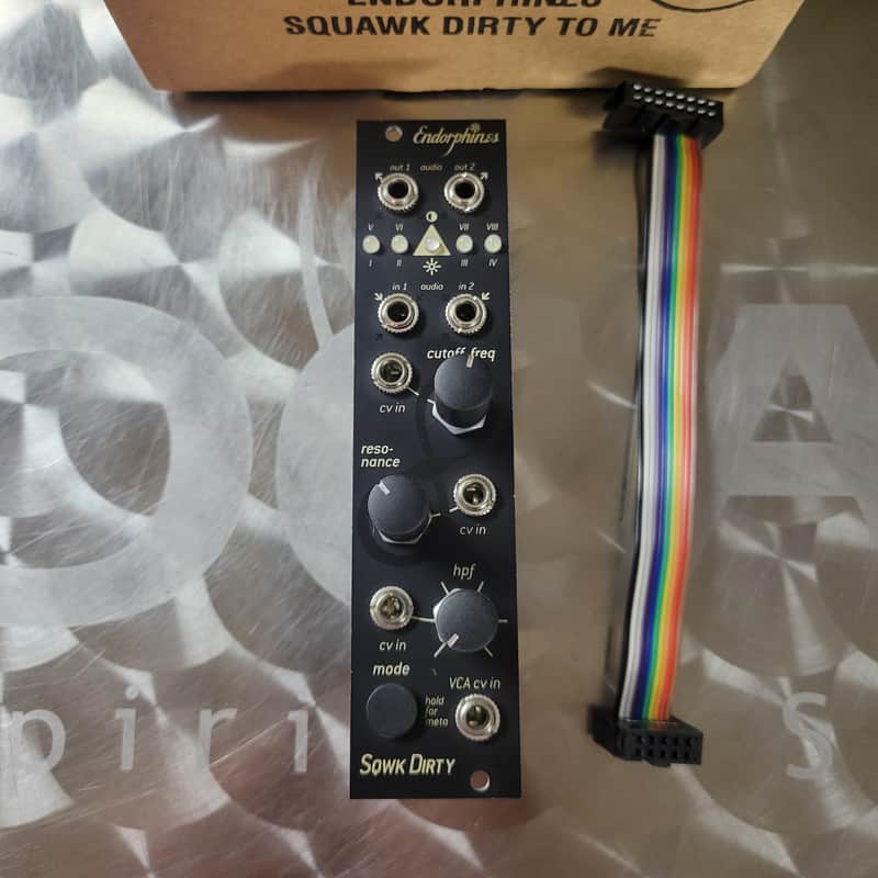 Endorphin.es Squawk Dirty To Me Multimode Filter w/ HPF Cursive
