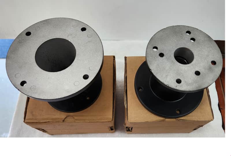 RCF Audio Vintage  Aluminum Adapter  model A/1323  , 2'' to 1" and/or 1-3/8” screw on connection, New, Open Box (Pair) image 1
