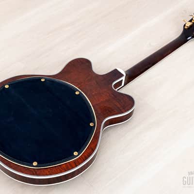 1962 Gretsch PX 6122 Chet Atkins Country Gentleman Walnut, Figured w/ Dial Up Mutes, Case & CoA image 15