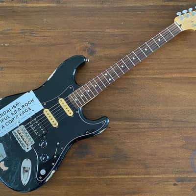 Fender “VANDALISM” Stratocaster, Kurt Cobain, Nirvana, Custom Made Modified image 3