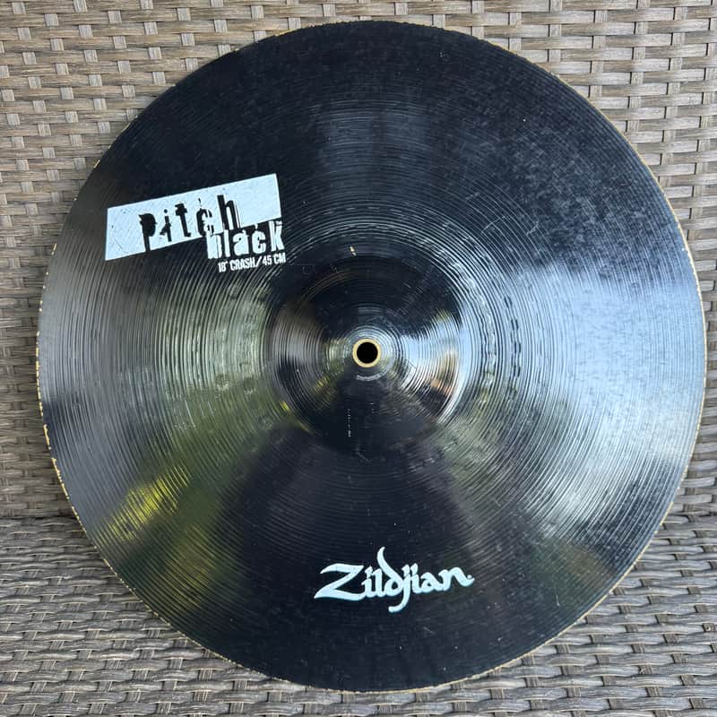 Zildjian Pitch Black 18” Crash Cymbal image 1