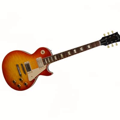 Gibson Custom Shop Les Paul 1960 Reissue LP ROS VOS Electric Guitar w/ OHSC 2016 – Used 2016 - Sunburst image 1