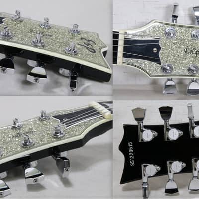 ESP Eclipse 2012 Standard Series Silver Sparkle MIJ Electric Guitar w/OHSC NICE! image 13