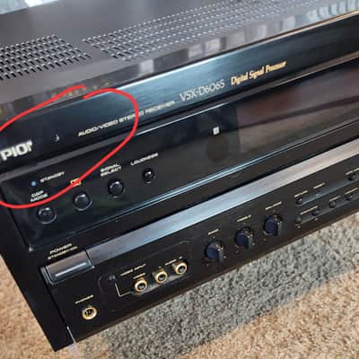 Pioneer Pioneer VSX-D606S  5.1-channel A/V surround sound receiver 90s  - Black image 7
