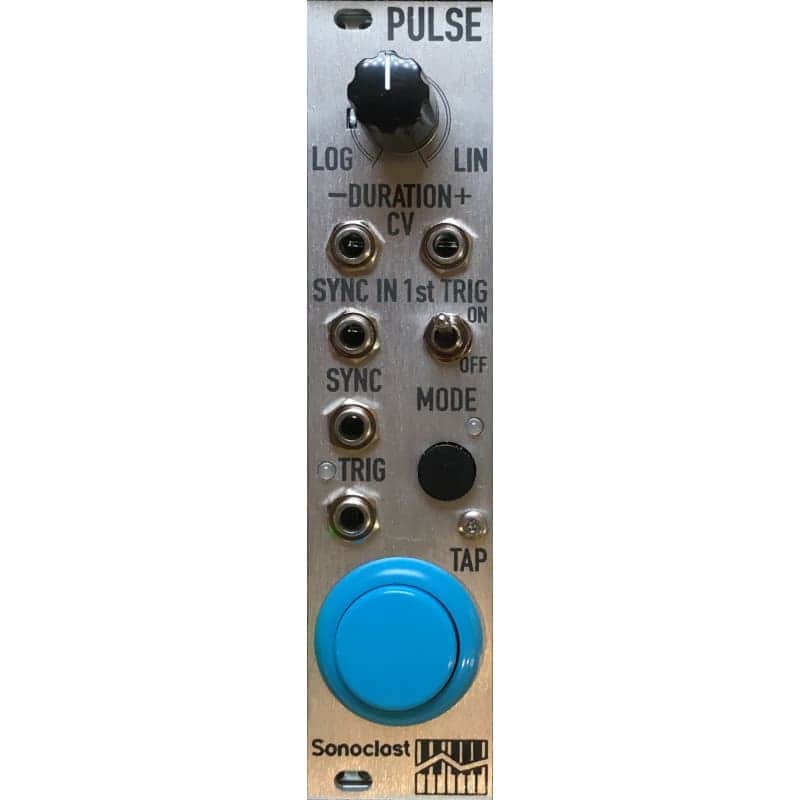 Sonoclast Pulse Eurorack Module - BLUE - Trigger and CV Looper with Finger Drumming image 1