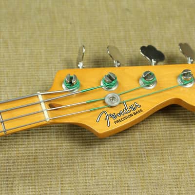Fender '57 American Vintage Reissue Precision Bass - 1988 AVRI - Fullerton - Black over Surf Green image 7
