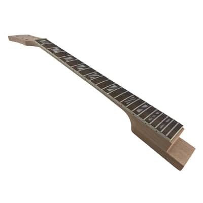 Les Paul Style Guitar Neck with Rosewood Fretboard – 24.75" Scale Length, Unfinished Mahogany image 6