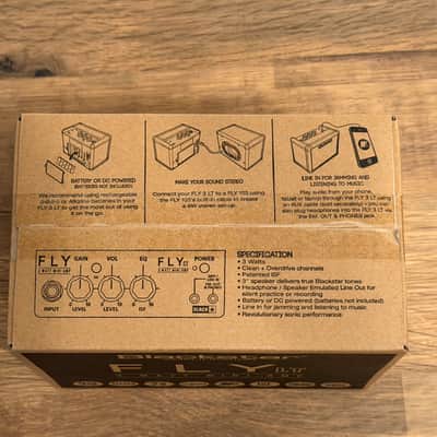Blackstar Fly 3 3-Watt 1x3" Battery-Powered Mini Guitar Combo 2014 - Present - Black image 5