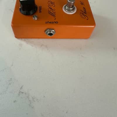 MXR CSP026 ‘74 Vintage Script Phase 90 2010’s Analogman power jack and light mod- image 2